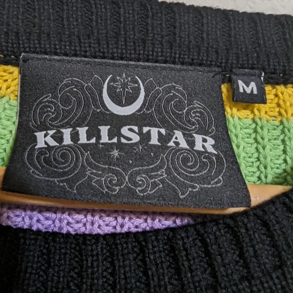 Killstar Multicolor Striped Sweater - Picture 5 of 8
